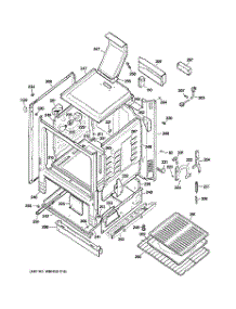 03 - Body Parts parts for Ge Range JGBS07SEP1SA from AppliancePartsPros.com