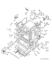 03 - Body Parts parts for Ge Range PGB916DEM4BB from AppliancePartsPros.com