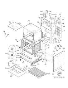 04 - Lower Oven parts for Ge Range PB970DP2BB from AppliancePartsPros.com