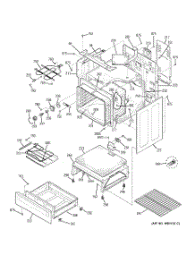 03 - Body Parts parts for Ge Range JB645CP1WW from AppliancePartsPros.com