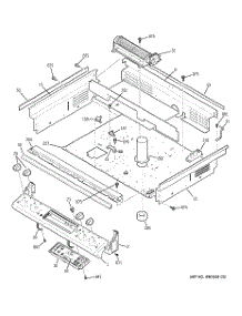 06 - Control Panel & Cooling Fan parts for Ge Range JGSP28SEN2SS from AppliancePartsPros.com