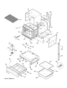 03 - Body Parts parts for Ge Range JGSP28DEN2WW from AppliancePartsPros.com