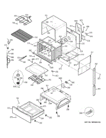 03 - Body Parts parts for Ge Range PS968TP1CC from AppliancePartsPros.com