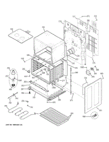 04 - Lower Oven parts for Ge Range JB850SP1SS from AppliancePartsPros.com