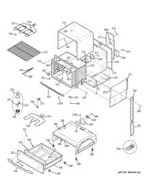 03 - Body Parts parts for Ge Range PS900SP1SS from AppliancePartsPros.com