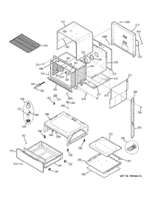 04 - Body Parts parts for Ge Range PGS908DEP1CC from AppliancePartsPros.com