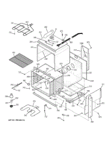 02 - Body Parts parts for Ge Range JDP39DN2CC from AppliancePartsPros.com