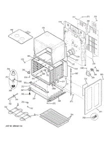 04 - Lower Oven parts for Ge Range JB855DP1WW from AppliancePartsPros.com