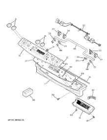 02 - Control Panel parts for Ge Range PGS975DEP1WW from AppliancePartsPros.com