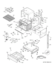 03 - Body Parts parts for Ge Range JCSP42DN2WW from AppliancePartsPros.com