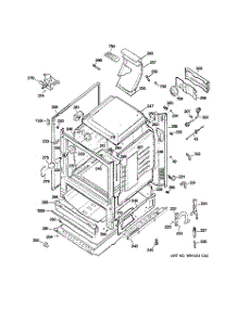 03 - Body Parts parts for Ge Range JGB810DEP1CC from AppliancePartsPros.com