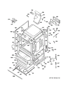 03 - Body Parts parts for Ge Range JGB800DEP1WW from AppliancePartsPros.com