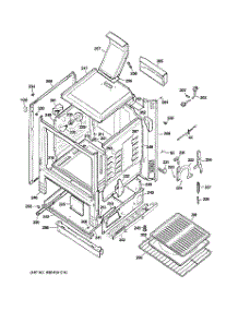 03 - Body Parts parts for Ge Range JGBS80DEM3WW from AppliancePartsPros.com