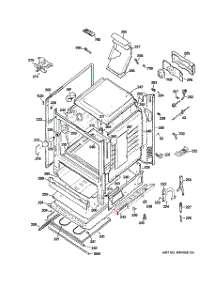 03 - Body Parts parts for Ge Range PGB908SEM3SS from AppliancePartsPros.com
