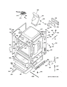 03 - Body Parts parts for Ge Range JGB280MEN3BS from AppliancePartsPros.com