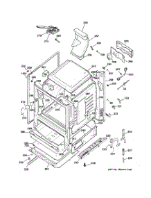 03 - Body Parts parts for Ge Range JGBP87DEM3BB from AppliancePartsPros.com
