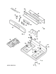 02 - Control Panel & Cooktop parts for Ge Range EGR2001EN3SS from AppliancePartsPros.com