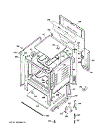 02 - Body Parts parts for Ge Range ABS300J3WW from AppliancePartsPros.com
