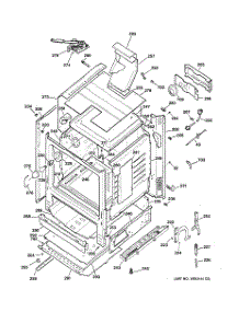 03 - Body Parts parts for Ge Range JGBP26CEH6CC from AppliancePartsPros.com