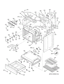 03 - Body Parts parts for Ge Range ECBP70WK4WW from AppliancePartsPros.com