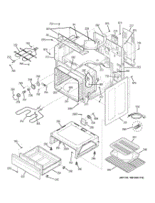 03 - Body Parts parts for Ge Range JCBP80BK4BB from AppliancePartsPros.com