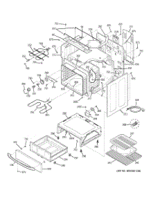03 - Body Parts parts for Ge Range JCBP83SK4SS from AppliancePartsPros.com