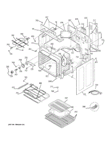 03 - Body Parts parts for Ge Range JCBP84SK4SS from AppliancePartsPros.com