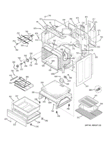 03 - Body Parts parts for Ge Range EER3000L02KC from AppliancePartsPros.com