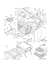03 - Body Parts parts for Ge Range JCBP35CK4CC from AppliancePartsPros.com
