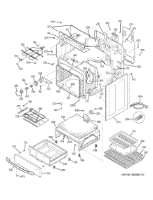 03 - Body Parts parts for Ge Range JCBP79SK3SS from AppliancePartsPros.com