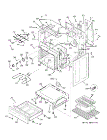 03 - Body Parts parts for Ge Range JB710WK4WW from AppliancePartsPros.com