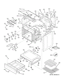 03 - Body Parts parts for Ge Range JCBP78WK4WW from AppliancePartsPros.com