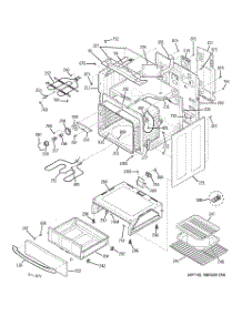 03 - Body Parts parts for Ge Range JBP80SK4SS from AppliancePartsPros.com