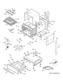 03 - Body Parts parts for Ge Range JCSP42SK2SS from AppliancePartsPros.com