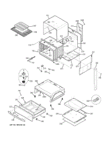 03 - Body Parts parts for Ge Range JGSP28SEK3SS from AppliancePartsPros.com