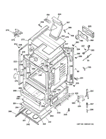 03 - Body Parts parts for Ge Range JGBP83WEJ4WW from AppliancePartsPros.com