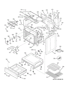 03 - Body Parts parts for Ge Range JCBP78WK3WW from AppliancePartsPros.com