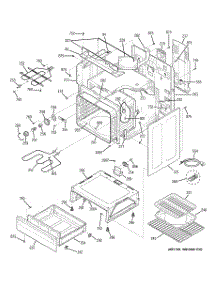 03 - Body Parts parts for Ge Range JCBP68HK3WW from AppliancePartsPros.com