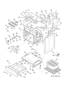 03 - Body Parts parts for Ge Range JBP71CK3CC from AppliancePartsPros.com