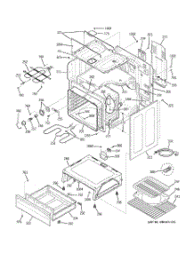 03 - Body Parts parts for Ge Range JCBP24WK3WW from AppliancePartsPros.com