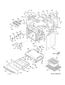 03 - Body Parts parts for Ge Range JBP65SK3SS from AppliancePartsPros.com