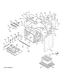 03 - Body Parts parts for Ge Range JBP81SL1SS from AppliancePartsPros.com
