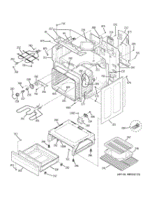 03 - Body Parts parts for Ge Range JBP83TK3WW from AppliancePartsPros.com