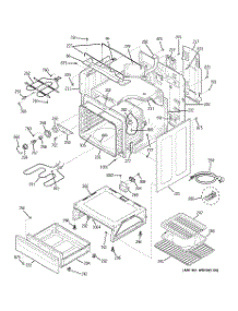 03 - Body Parts parts for Ge Range ECBP82WK2WW from AppliancePartsPros.com