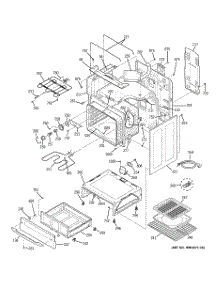 03 - Body Parts parts for Ge Range JCB800SK2SS from AppliancePartsPros.com