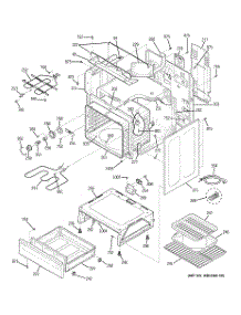 03 - Body Parts parts for Ge Range JCBP80BK2BB from AppliancePartsPros.com