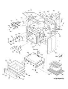 03 - Body Parts parts for Ge Range EER3000K02KC from AppliancePartsPros.com