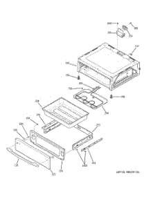 04 - Warming Drawer parts for Ge Range JBP81BK2BB from AppliancePartsPros.com