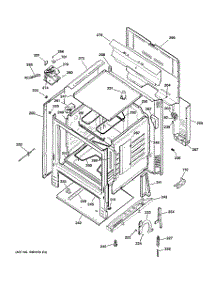 02 - Body Parts parts for Ge Range JBP21BH2CT from AppliancePartsPros.com