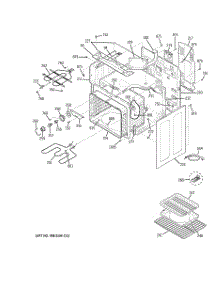 03 - Body Parts parts for Ge Range JCBP81SK2SS from AppliancePartsPros.com